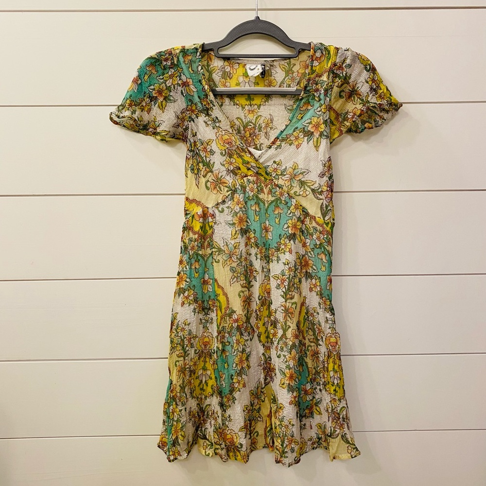 Anthropologie Dress, Size XS, Floral